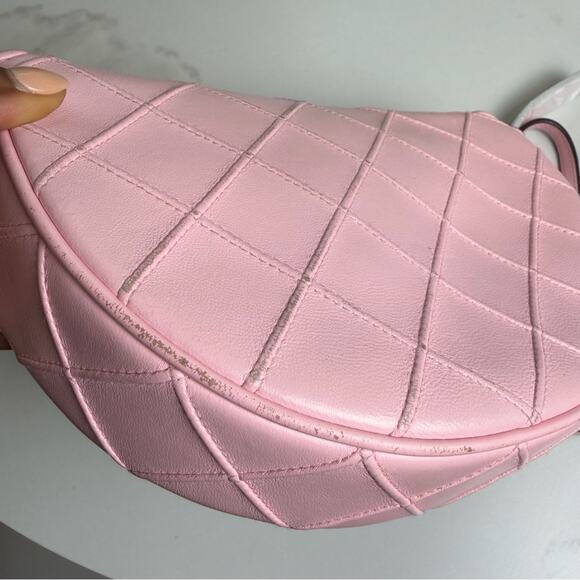 Tory Burch mini Fleming Soft Grain Crescent shoulder bag - Picture 9 of 16